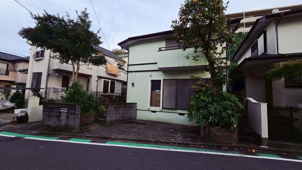 木造2階建て住宅 解体工事 施工前